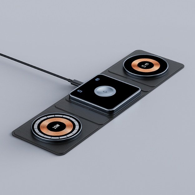 Cargador 3 en 1 Plegable y Rápido para iPhone, iWatch y AirPods - Imagen 7