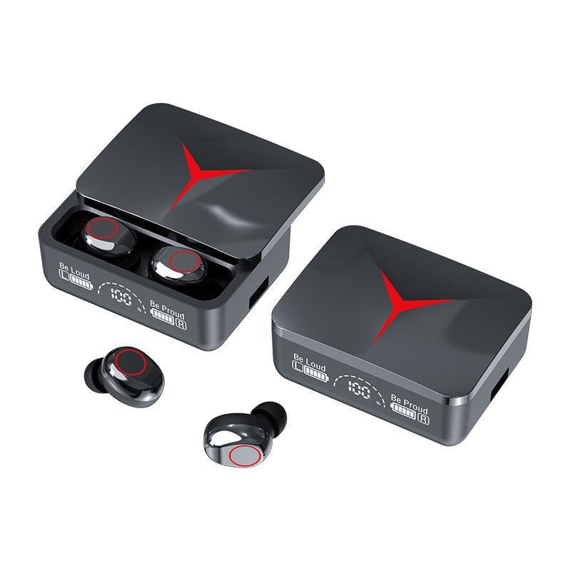 Auriculares Bluetooth Gamer Inalámbricos con Estuche Deslizante y Sonido Envolvente - Imagen 2