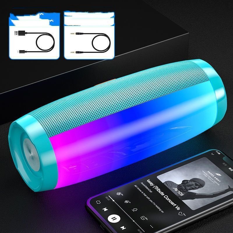 Altavoz Bluetooth con Luces LED y Sonido de Alta Potencia - Imagen 3