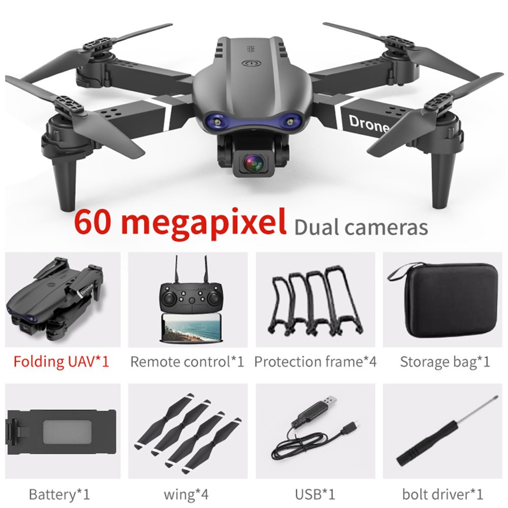 Drone Plegable E99 con Cámara 4K, Estabilización de Altura y Control Remoto - Imagen 5