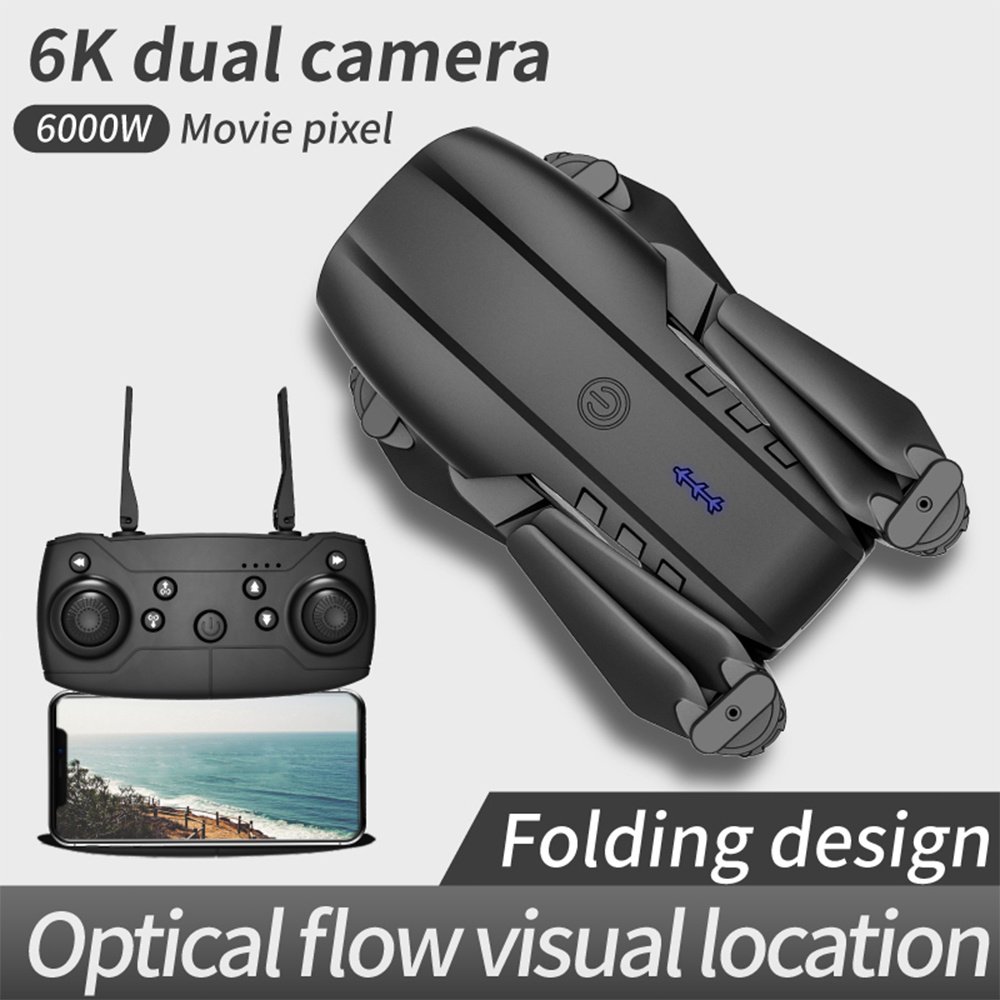 Drone Plegable E99 con Cámara 4K, Estabilización de Altura y Control Remoto - Imagen 4