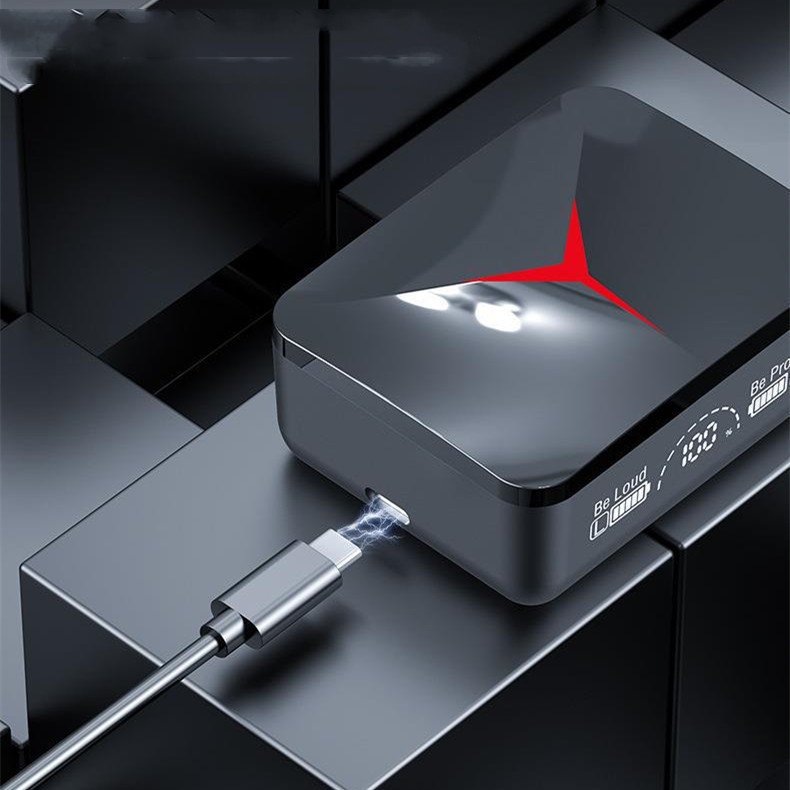 Auriculares Bluetooth Gamer Inalámbricos con Estuche Deslizante y Sonido Envolvente - Imagen 4