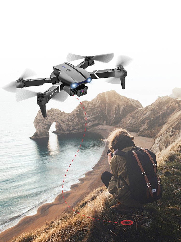 Drone Plegable E99 con Cámara 4K, Estabilización de Altura y Control Remoto - Imagen 8