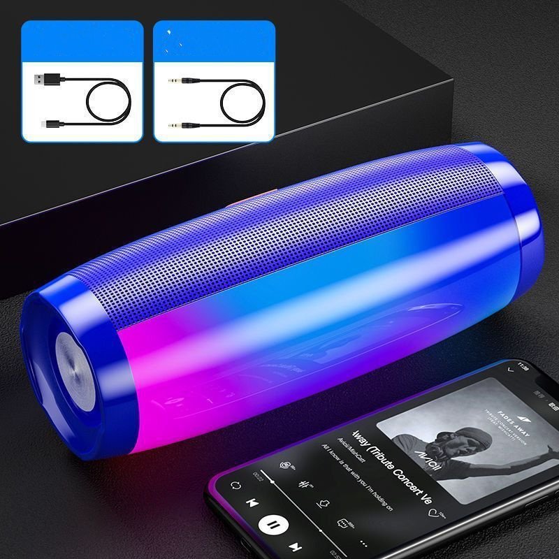 Altavoz Bluetooth con Luces LED y Sonido de Alta Potencia - Imagen 5